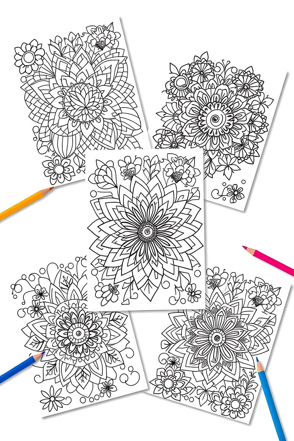 Unique Zentangle coloring pages for kids to spark creativity